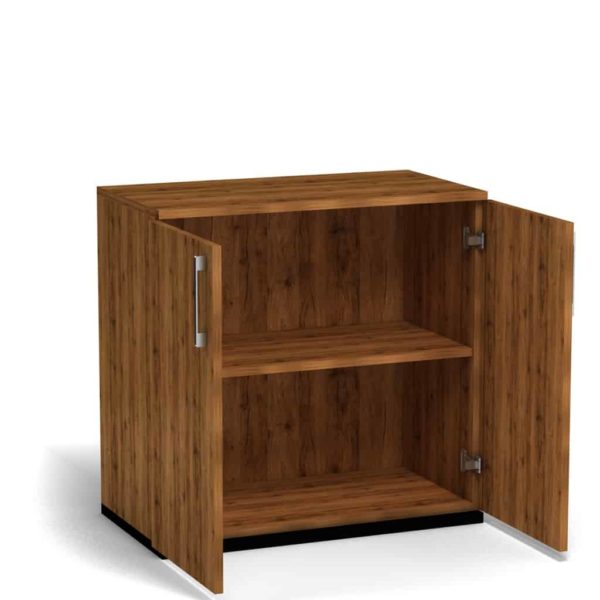 aktenschrank bueroschrank 2ordner vabo eiche offen