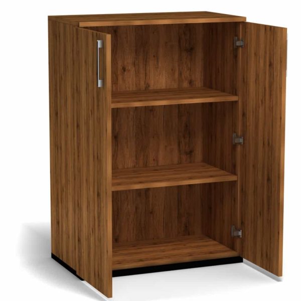 aktenschrank bueroschrank 3ordner vabo eiche offen