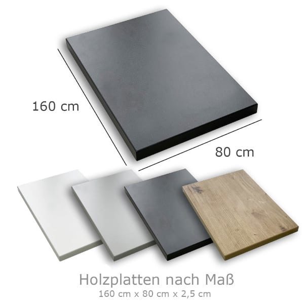 Tischplatte 160cm x 80cm