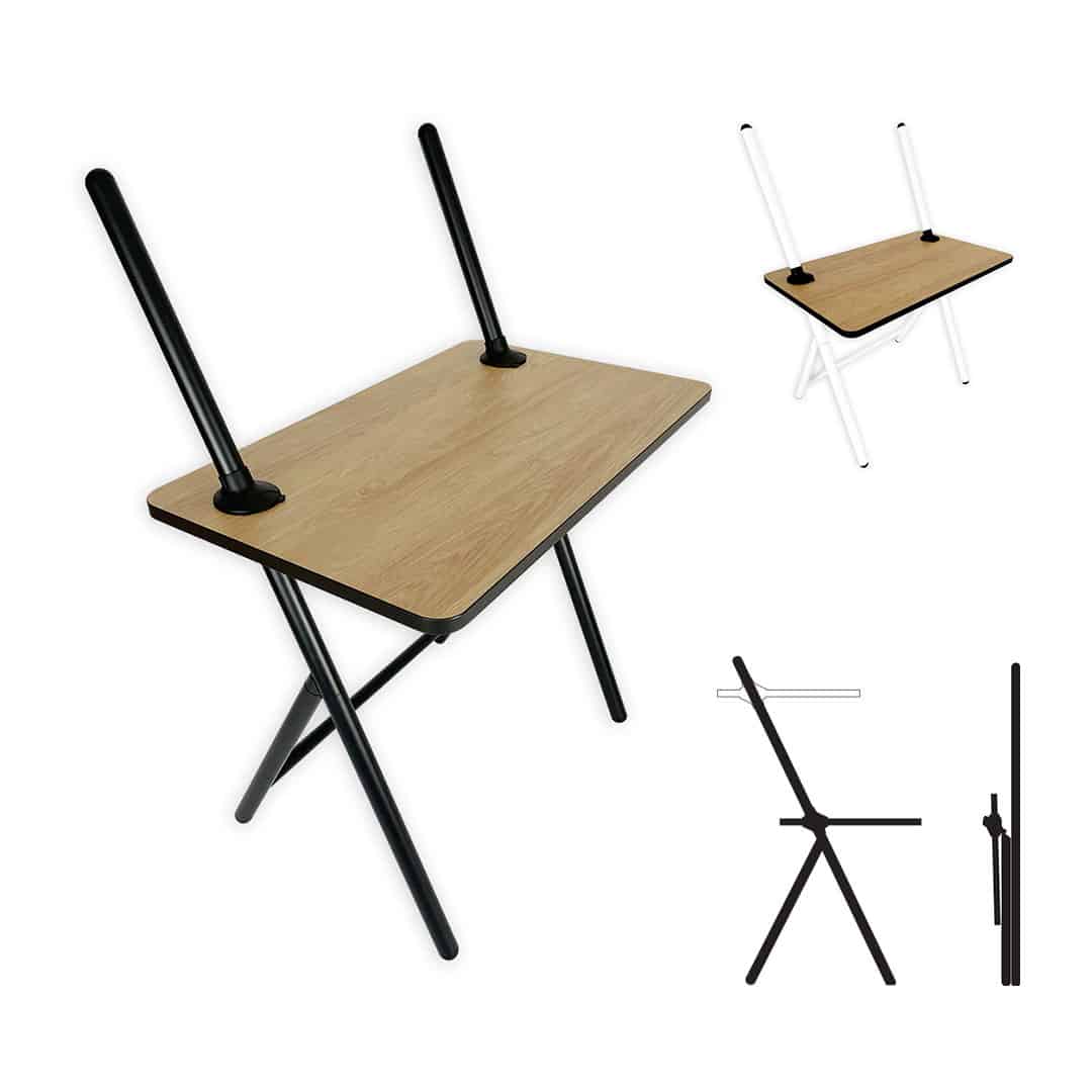 Sitz Steh Tisch mit verstellbaren Beinen & Handablage für eine gesunde Körperhaltung zwischen Sitzen & Stehen im Büro & Zuhause Urbo ergonomischer Schreibtischaufsatz Höhenverstellbar 